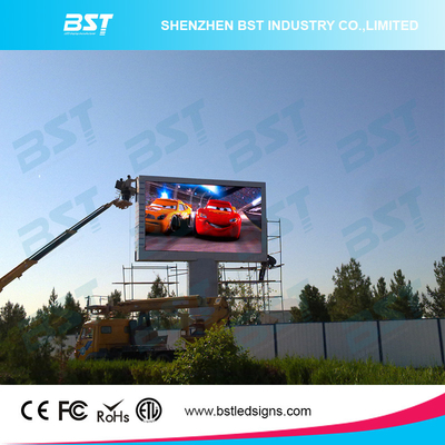 Farbenreiche große Werbung im Freien P6 LED-Anzeigen-Video-hohe Auflösung