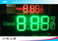 Tankstelle der Niederspannungs-12v Digital führte Preis-Zeichen-Anzeige, Rot/Grün
