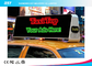Handelstaxi-Dachspitzen-Werbung führte Anzeige 40000dots/Sqm, hohe Helligkeit