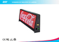 Farbenreiche P5mm-Taxispitze LED-Anzeige mit großem Betrachtungs-Winkel, geführtes Taxi-Dach unterzeichnet
