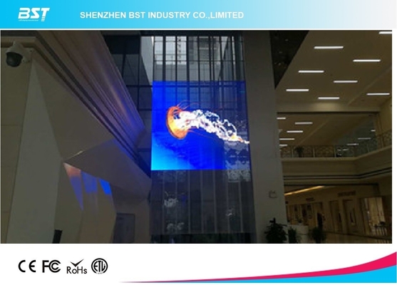 Maschen-Vorhang-Super Clear-Vision SMD2121 P3.91 transparente LED Schirm-LED
