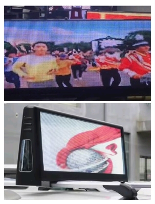 Multifunktionales Outdoor-P6 für die Werbung von Fahrzeugen mit LED-Display