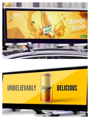 Multifunktionales Outdoor-P6 für die Werbung von Fahrzeugen mit LED-Display