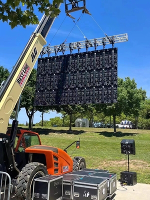 Erneuerungsrate 3840Hz Vollfarb-LED-Video-Panel 500*500mm/500*1000mm mit 65536 Pixel/m2 Dichte