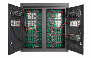 960x960mm Kaltstahl Außenwerbe-LED-Display 3840 Hochfrischungsrate 5500 Nits