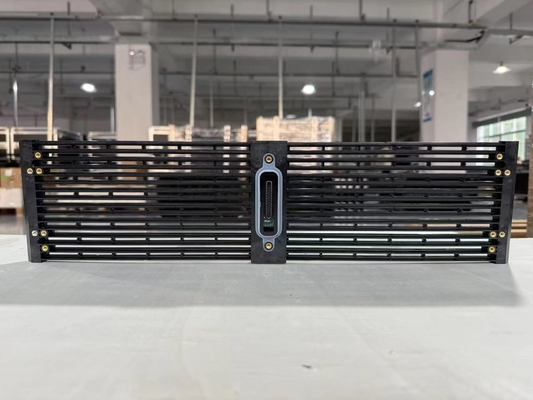 500mmX1000mm Transparent Ultrafeiner, leichter LED-Bildschirm für Innen- und Außenanwendungen