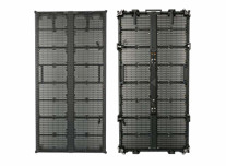 P3.9-7.8 Transparentes LED-Display für den Außenbereich mit 32768px/m2 Pixeldichte und 9 kg Gewicht pro Panel