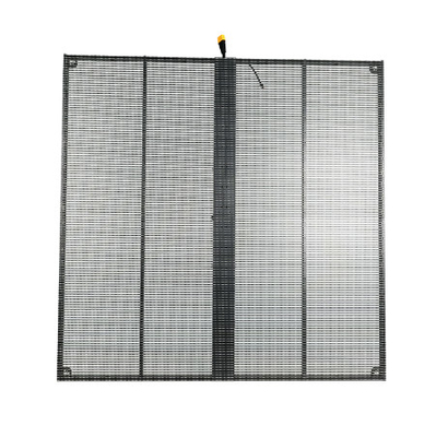 P3.9-7.8 Transparente LED-Anzeige für den Außenbereich mit hoher Helligkeit 5500nits und einer Erneuerungsrate von 3840 Hz