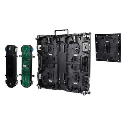 Profi-Innenveranstaltungen Werbung LED-Display IRB-Serie 600 Nits Helligkeit 7680 Hz Erneuerung 500×500 mm Modulare Schränke