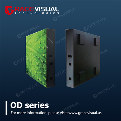 Vielseitiges Front-Service Outdoor-LED-Display nahtlos energieeffizient und für jede Umgebung ausgelegt Kontrastverhältnis 2000 1