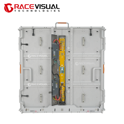 OA-Serie, P5.7 Outdoor-LED-Display (960×960mm), Farbwerbeplakat mit hoher Helligkeit (6000/10000 Nits), IP66-Schutz, geringe Hitze und vollständige Front- oder Rückwartung.