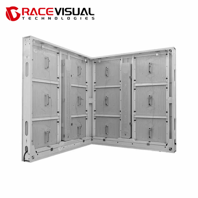OA-Serie, P5.7 Outdoor-LED-Display (960×960mm), Farbwerbeplakat mit hoher Helligkeit (6000/10000 Nits), IP66-Schutz, geringe Hitze und vollständige Front- oder Rückwartung.