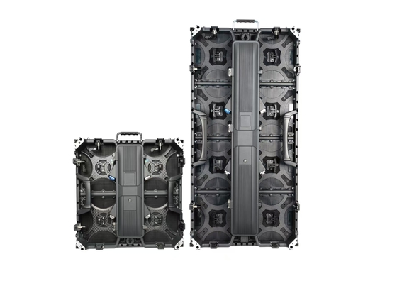 Die-Guss-Aluminium-Schrank Innenwerbung LED-Display atemberaubende Visuals mit Front-und-Back-Wartung