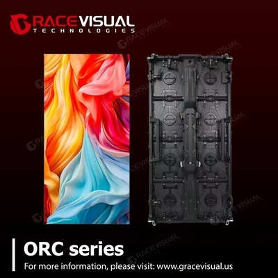 Außenvermietung LED-Display 2,6 mm / 2,9 mm / 3,9 mm Pixel Pitch Schnelle Einrichtung Vorderrückseite Wartung Moduläres Design für Bühnenveranstaltungen und Touren