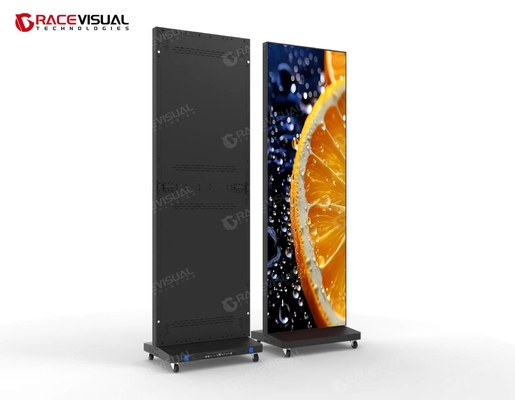Innenbereich Klappbare Led Poster Bildschirm Led Digital Display für Banner Portable Led Video Wand für Store