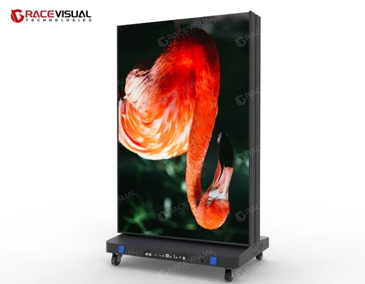 Innenbereich Klappbare Led Poster Bildschirm Led Digital Display für Banner Portable Led Video Wand für Store