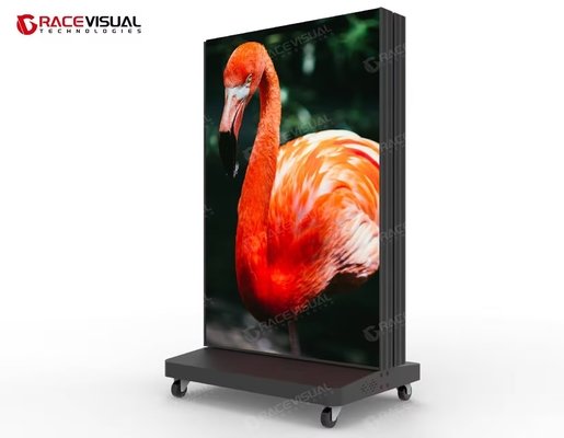 Innenbereich Klappbare Led Poster Bildschirm Led Digital Display für Banner Portable Led Video Wand für Store