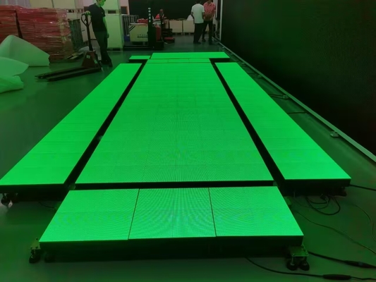 Schnelle Installation Innenbereich LED Digital Tanzflächenfliesen Video Wand Interaktive Anzeige Bildschirm