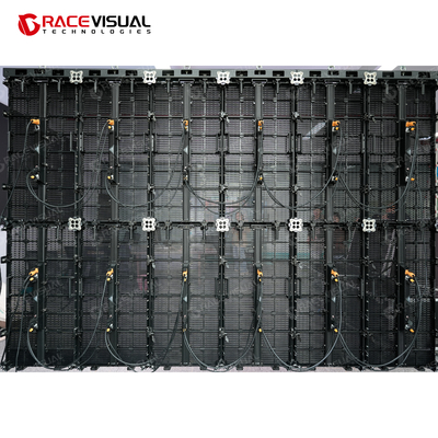 SMD1921 Transparent Outdoor LED-Bildschirm - P3.9-7.8mm Pixel Pitch, hohe Auflösung & leichtes Design