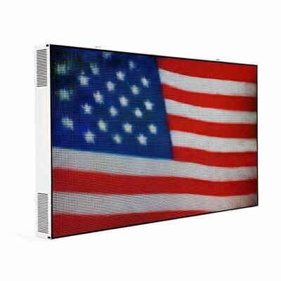 OA-Serie Outdoor LED-Display mit weißem Gehäuse, 3840 Hz Bildwiederholfrequenz und Front- & Rückwartswartung