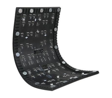 Soft Rubber LED Display Module Kreative Lösungen Konvex / Konkave / Verdrehte verfügbar